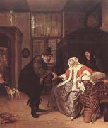 Jan Steen, The Lovesick Woman (mk08)